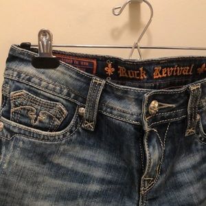 Rock Revival Denim Jean Shorts. Size 29